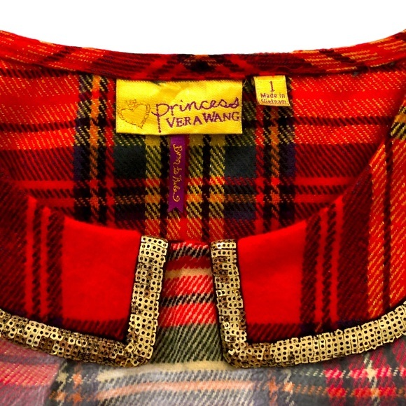 Princess Vera Wang plaid dress - Picture 14 of 14